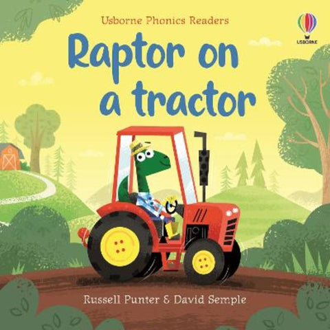 Raptor on a tractor by Russell Punter - 9781805312345