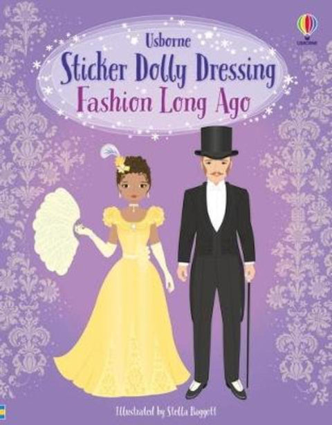 Sticker Dolly Dressing Fashion Long Ago by Louie Stowell - 9781805312383