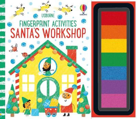 Fingerprint Activities Santa's Workshop by Fiona Watt - 9781805318910