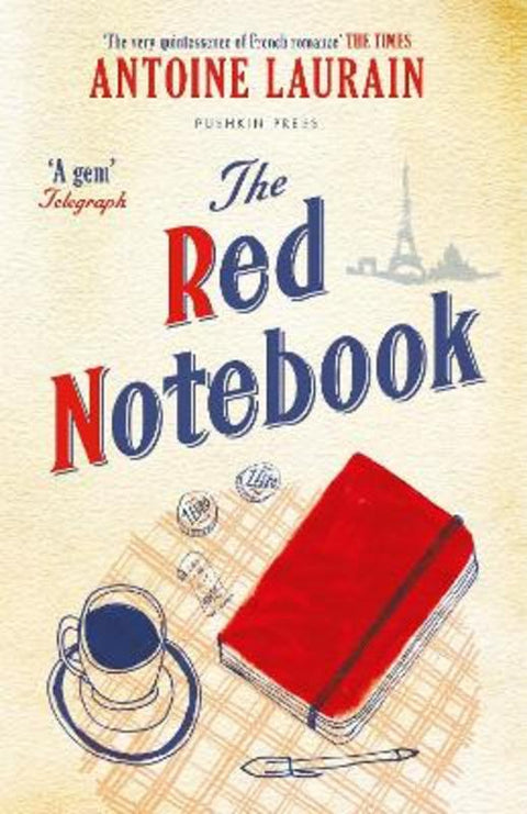 The Red Notebook by Antoine Laurain - 9781805333456