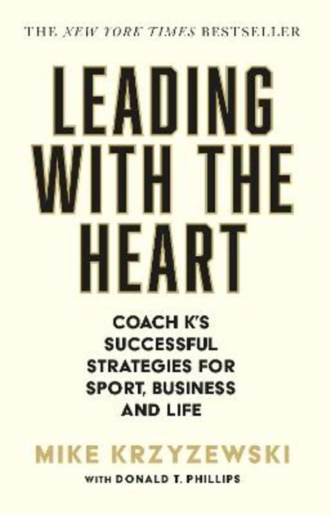 Leading with the Heart by Mike Krzyzewski - 9781805462323