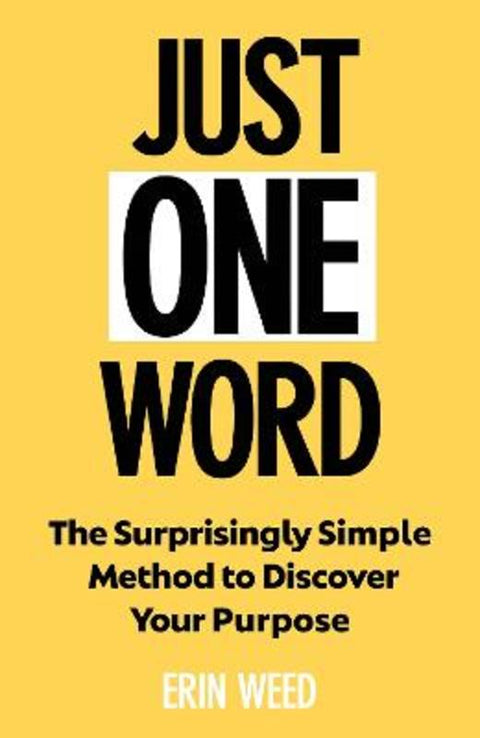 Just One Word by Erin Weed - 9781805463665