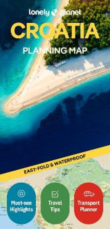 Lonely Planet Croatia Planning Map by Lonely Planet - 9781806533282