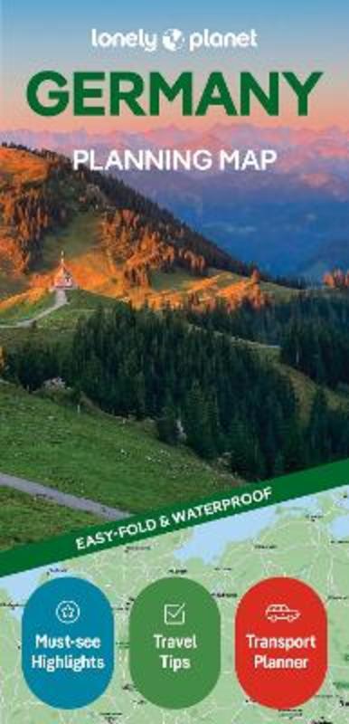 Lonely Planet Germany Planning Map by Lonely Planet - 9781806533299