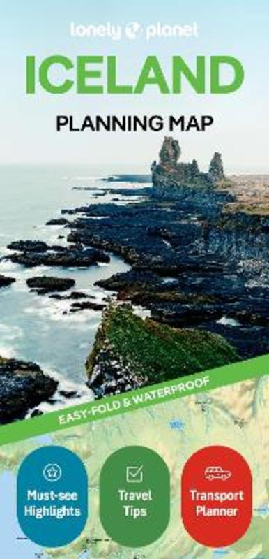 Lonely Planet Iceland Planning Map by Lonely Planet - 9781806533305