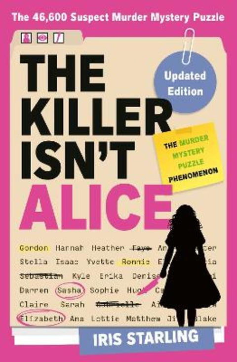 The Killer Isn't Alice from Iris Starling - Harry Hartog gift idea