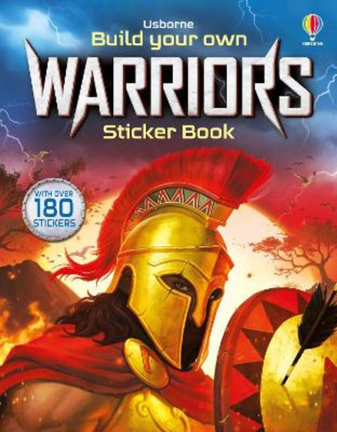 Build Your Own Warriors Sticker Book by Simon Tudhope - 9781835407356