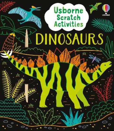 Usborne Scratch Activities Dinosaurs by Sam Baer - 9781835408520