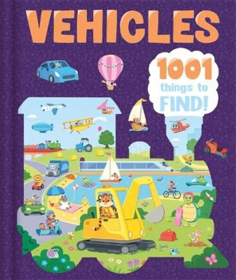 Vehicles: 1001 Things To Find by Igloo Books Ltd - 9781835447772
