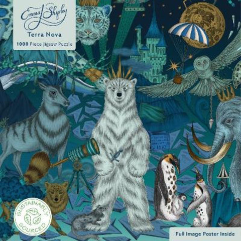 Adult Sustainable Jigsaw Puzzle Emma J Shipley: Terra Nova from Flame Tree Studio - Harry Hartog gift idea
