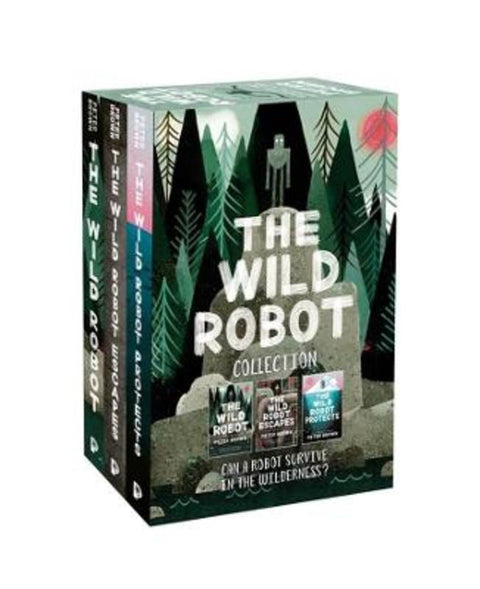 The Wild Robot Series Boxset by Peter Brown - 9781835871003