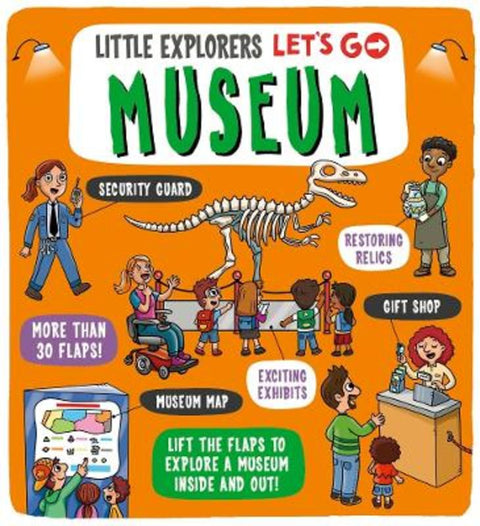 Little Explorers: Let's Go! Museum by Collaborate Agency - 9781835872499