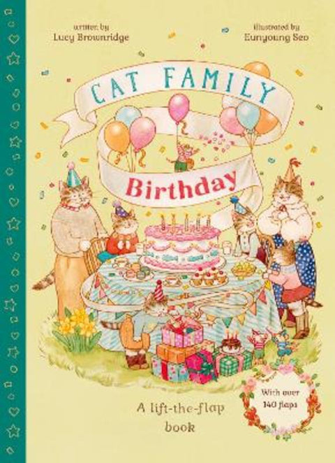 Cat Family Birthday : Volume 4 by Lucy Brownridge - 9781836008361