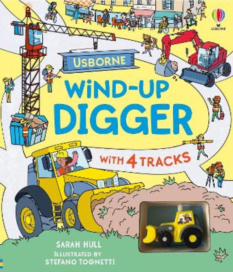 Wind-up Digger from Sarah Hull - Harry Hartog gift idea