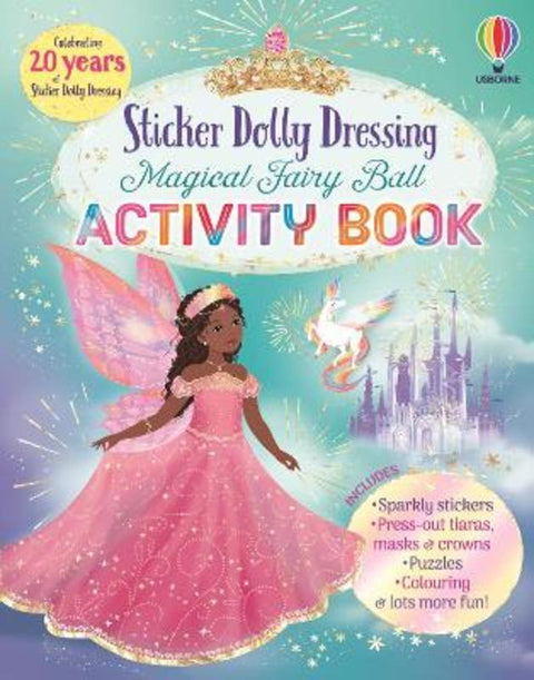 Sticker Dolly Dressing Magical Fairy Ball Activity Book by Emily Bone - 9781836042600