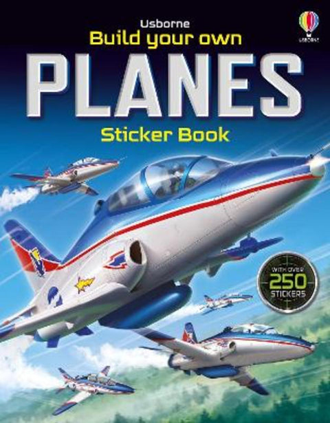 Build Your Own Planes Sticker Book by Simon Tudhope - 9781836042808