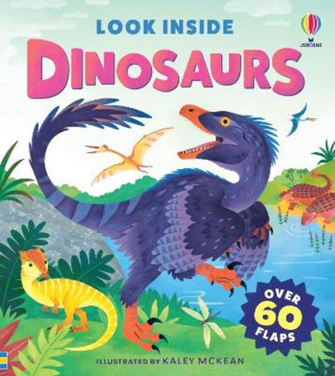 Look Inside Dinosaurs by Kaley McKean - 9781836044291