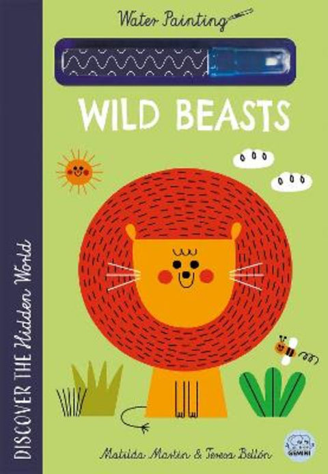 Hidden World - Water Painting Wild Beasts by Matilda Martin - 9781836160915
