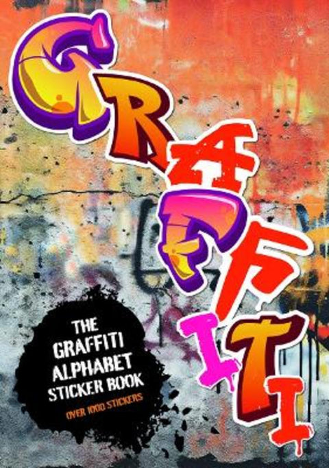 The Graffiti Alphabet Sticker Book by Luke Herriott - 9781837760770