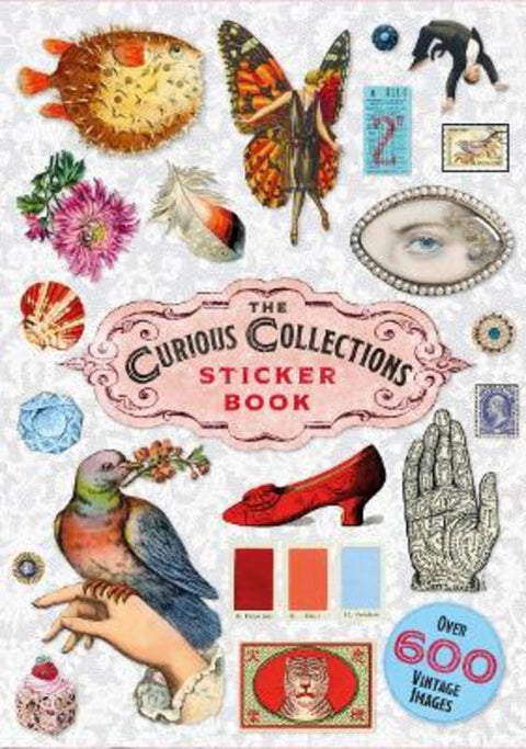 The Curious Collections Sticker Book by Grace Wilmshurst - 9781837760916