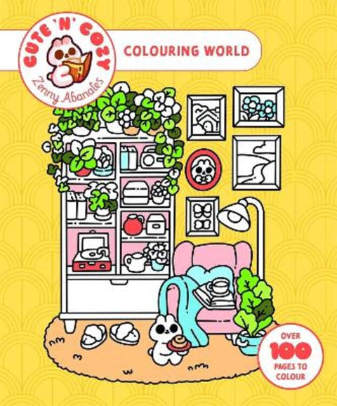 Cute 'n' Cozy Colouring World by Zenny Abanales - 9781837761135