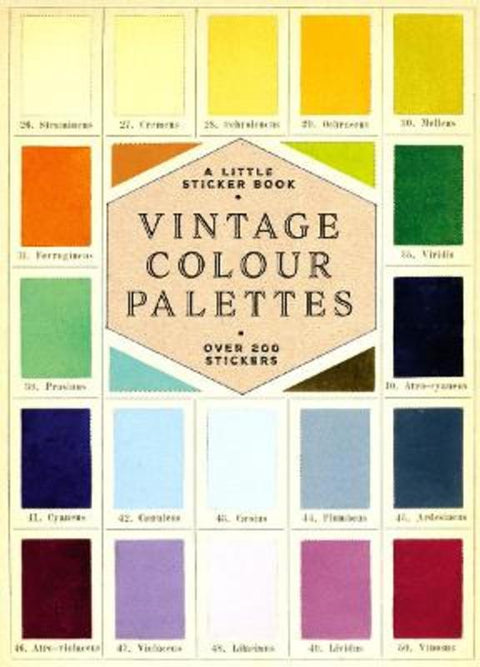 Vintage Colour Palettes by Skittledog - 9781837761166