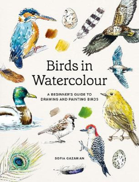 Birds in Watercolour by Sofia Gazarian - 9781837836819