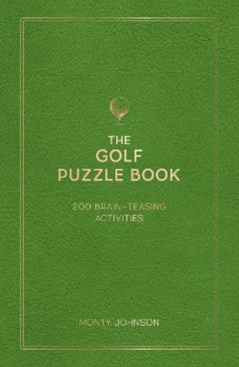 The Golf Puzzle Book by Monty Johnson - 9781837997770