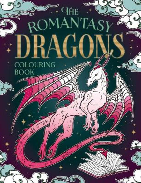 The Romantasy Dragons Colouring Book by Summersdale Publishers - 9781837999682