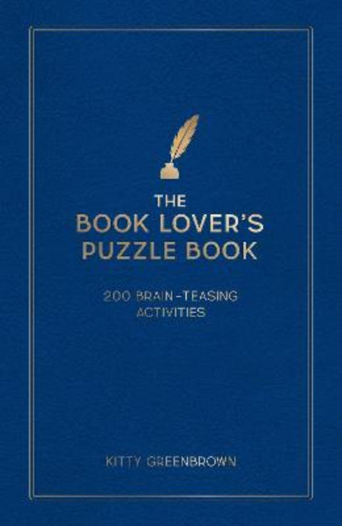 The Book Lover's Puzzle Book by Kitty Greenbrown - 9781837999958