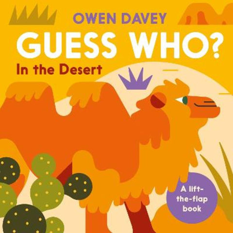 Guess Who? In the Desert by Owen Davey - 9781838742560