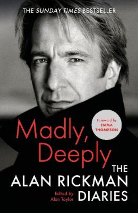 Madly, Deeply by Alan Rickman - 9781838854799