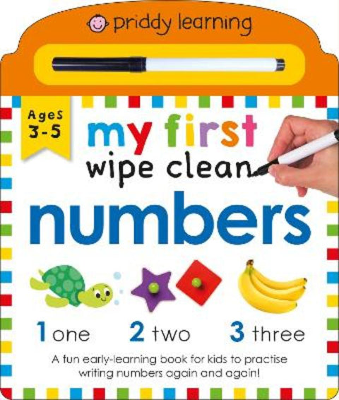 My First Wipe Clean: Numbers by Priddy Books - 9781838993191