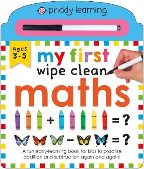 My First Wipe Clean Maths from Roger Priddy - Harry Hartog gift idea