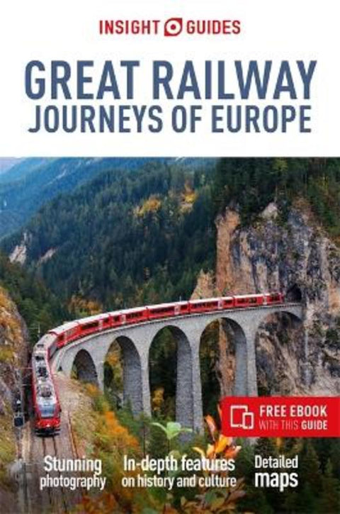 Insight Guides Great Railway Journeys of Europe: Travel Guide with eBook by Nick Inman - 9781839053917