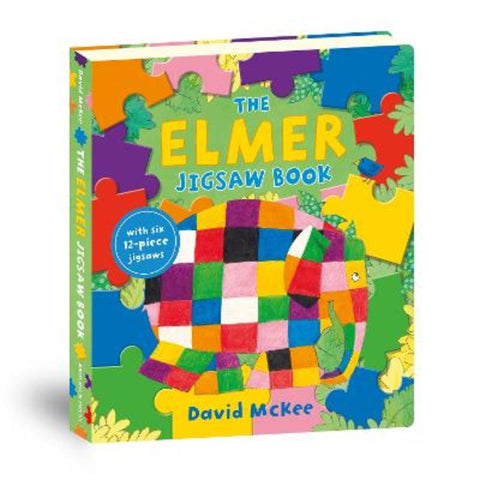 The Elmer Jigsaw Book by David McKee - 9781839137549