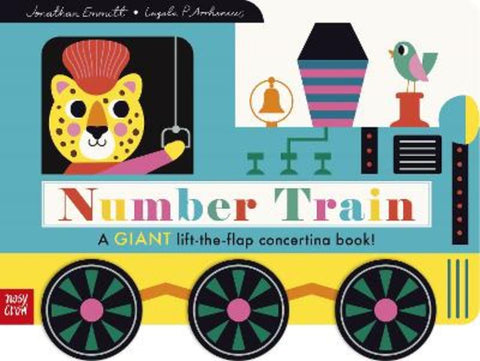 Number Train by Jonathan Emmett - 9781839946400