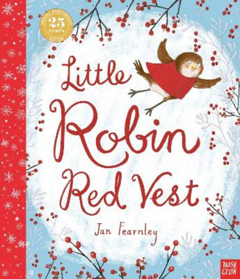 Little Robin Red Vest by Jan Fearnley - 9781839949869