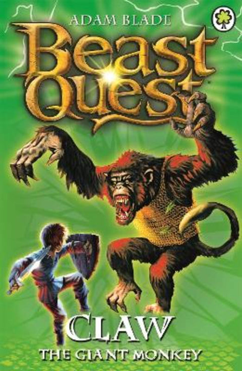 Beast Quest: Claw the Giant Monkey by Adam Blade - 9781846169892