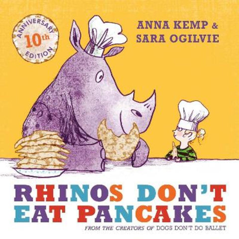 Rhinos Don't Eat Pancakes by Anna Kemp - 9781847388780