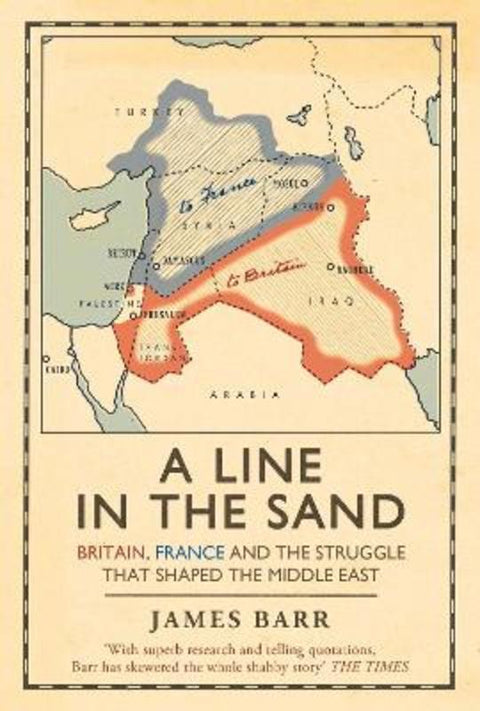 A Line in the Sand by James Barr - 9781847394576
