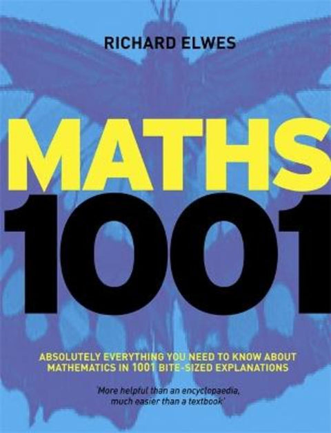Maths 1001 by Dr Richard Elwes - 9781848660632