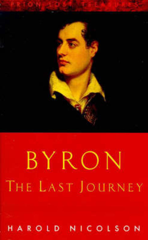 Byron by Harold Nicolson - 9781853753008