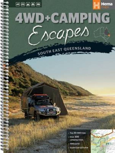 4wd + Camping Escapes South East Queensland by HEMA - 9781865006239
