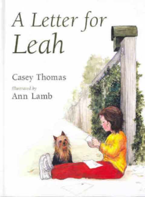 Letter for Leah by Casey Thomas - 9781876615130
