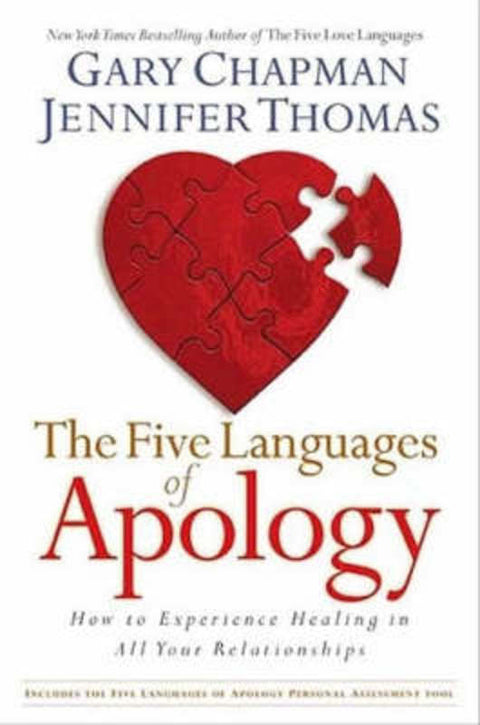 Five Languages Apology by Gary Chapman, Ph.D. - 9781881273790