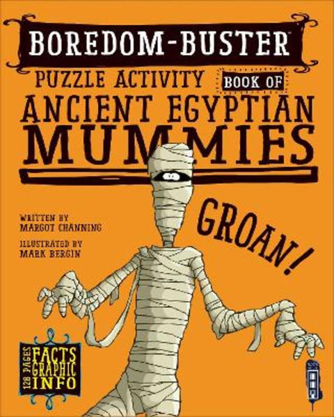 Boredom Buster Puzzle Activity Book of Ancient Egyptian Mummies by David Antram - 9781912537525