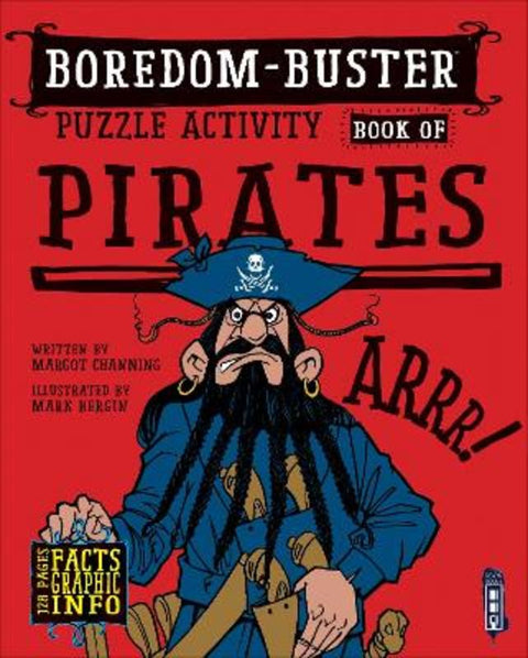 Boredom Buster Puzzle Activity Book of Pirates by David Antram - 9781912537532