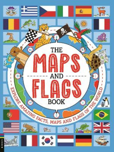 The Maps and Flags Book from Joe Fullman - Harry Hartog gift idea