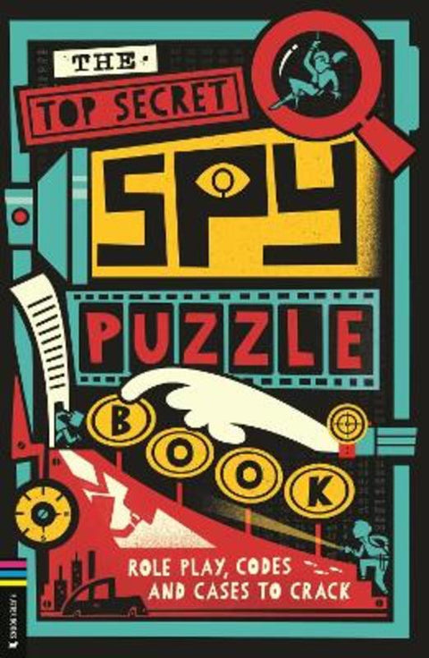 The Top Secret Spy Puzzle Book by Amerigo Pinelli - 9781916763173